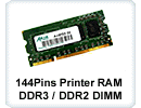 DDR2 144pin for HP, Kyocera, Xerox  printer